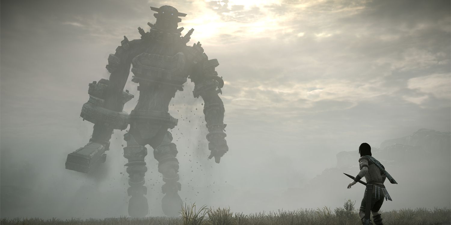 Shadow Of The Colossus Main Character And One Of The Bosses