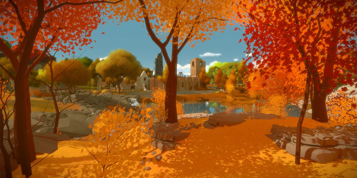 The Witness Fall Setting In The Game