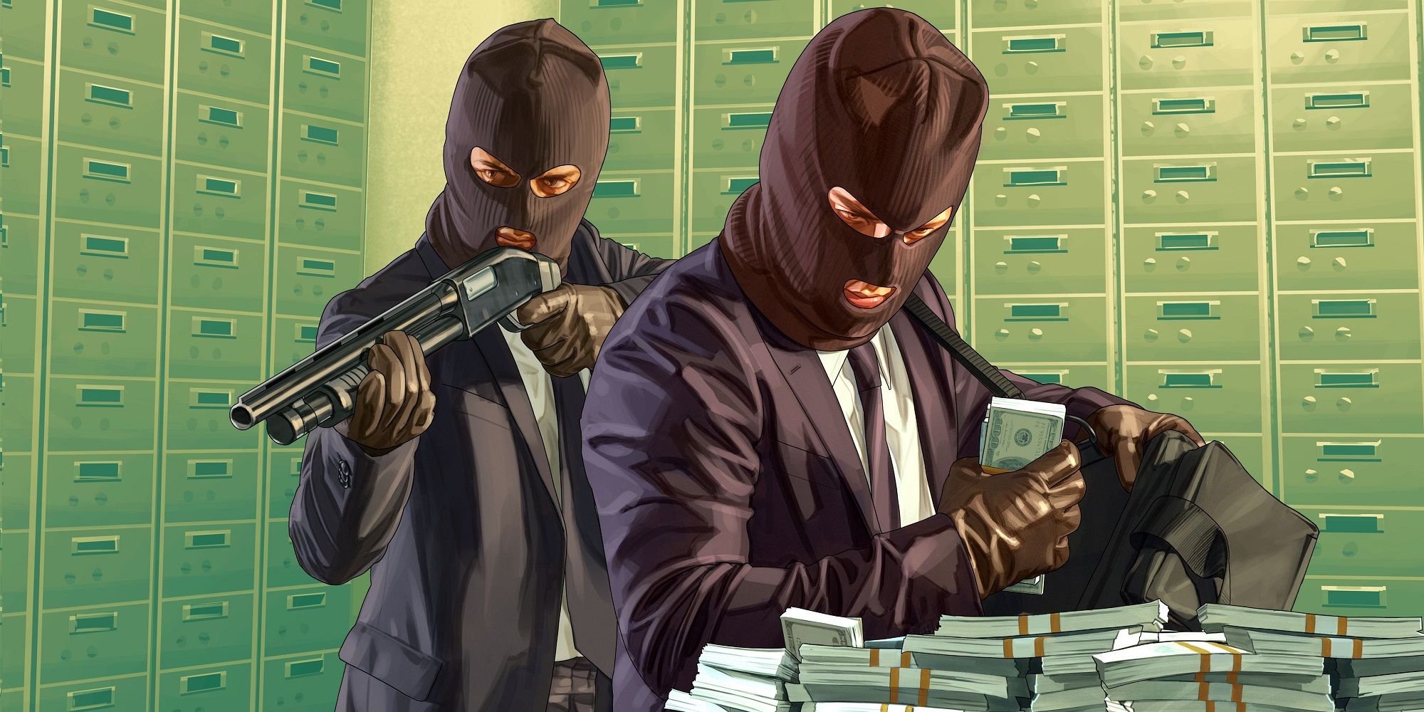 gta 5 and online official poster