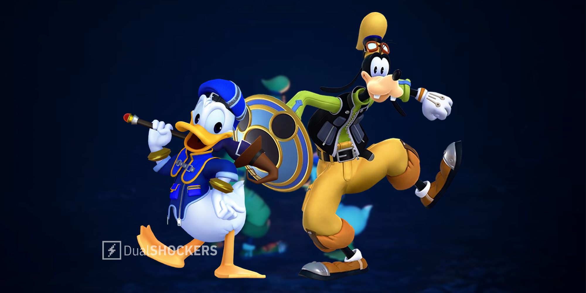 Donald Duck And Goofy Kingdom Hearts