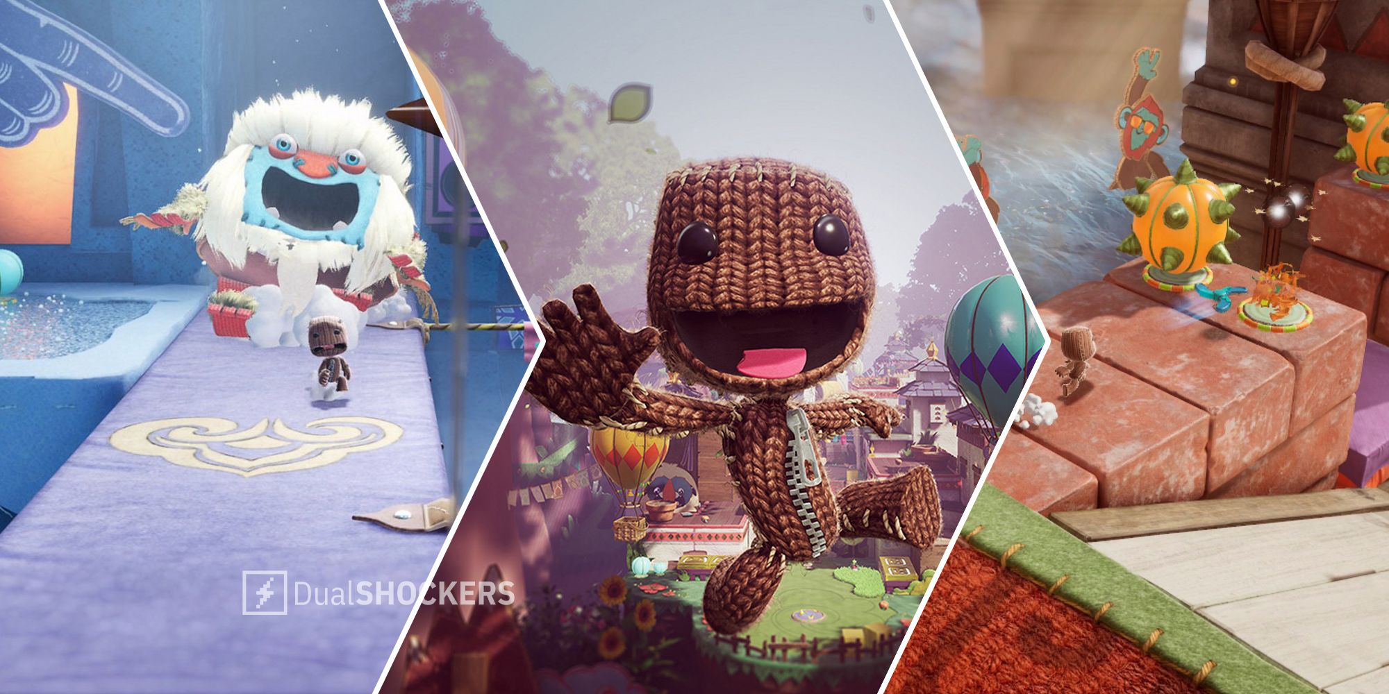 Sackboy: A Big Adventure promo image and gameplay