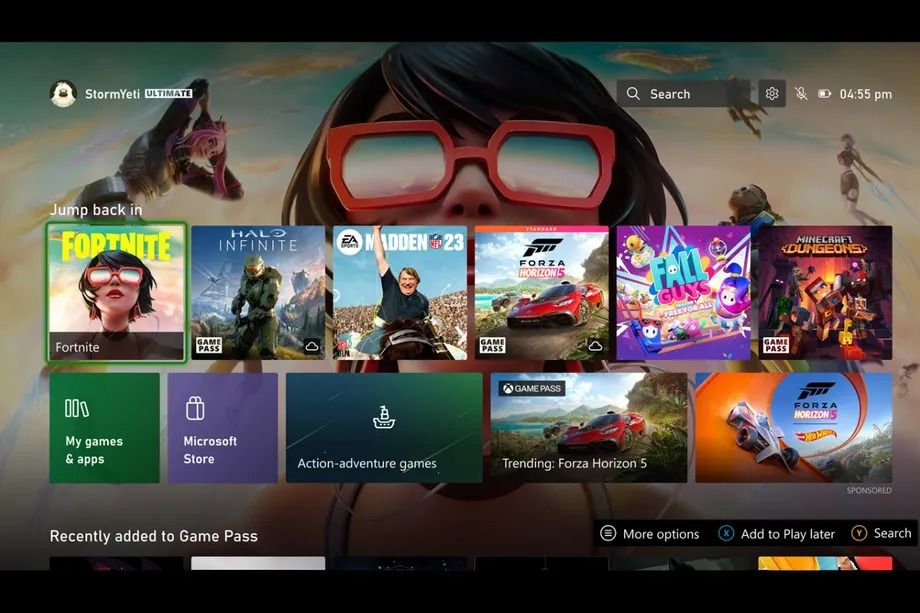 Microsoft To Release New Xbox UI Design In 2023
