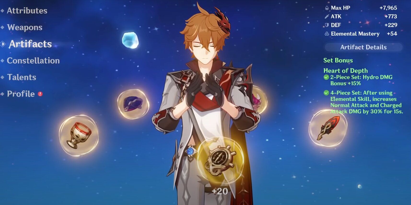 Genshin Impact Childe Tartaglia Guide Best Weapons Ar - vrogue.co