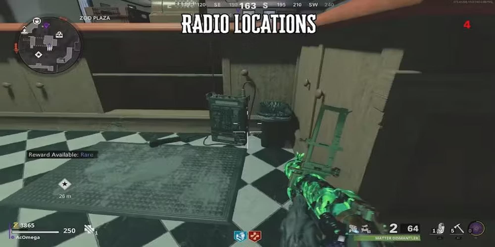 Cold War Outbreak Zoo Easter Egg All Monkey Locations Radios