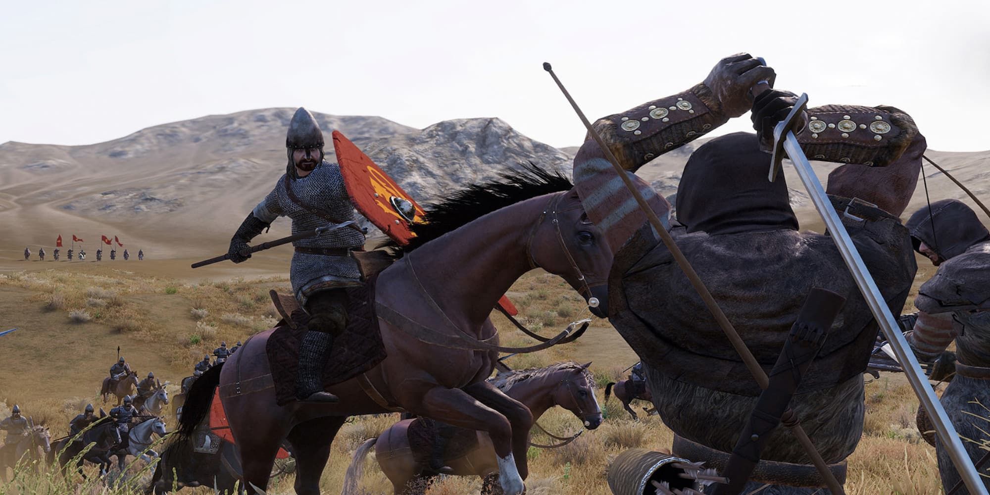 Bannerlord 2 Archer Attacking Cavalry With Sword