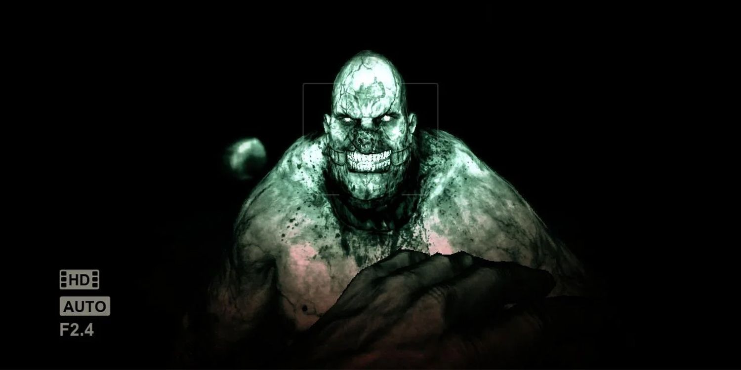 Chris Walker In Outlast With Night Vision