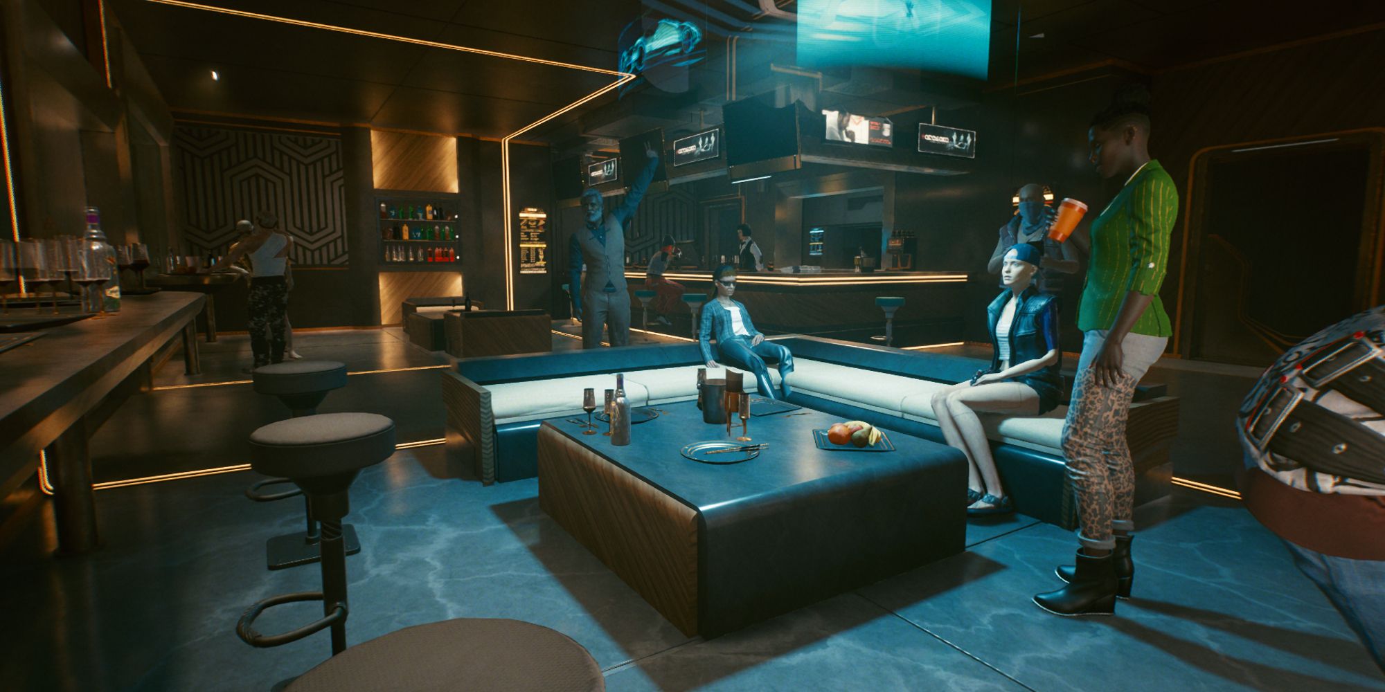 Cyberpunk 2077 Hometime Deli Bar venue