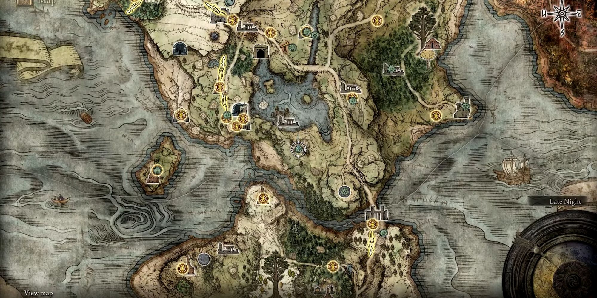 Yura's first location on the elden ring map