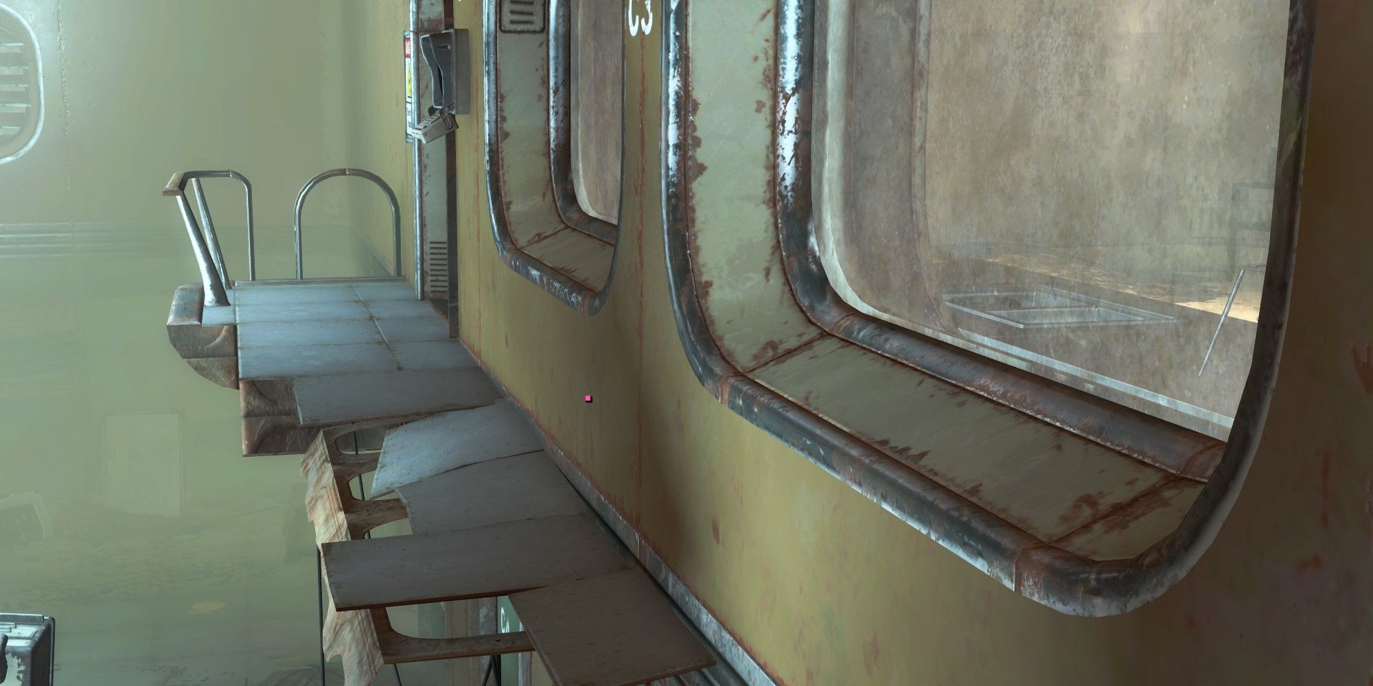 Fallout 4 Cambridge Polymer Labs pathway outside room