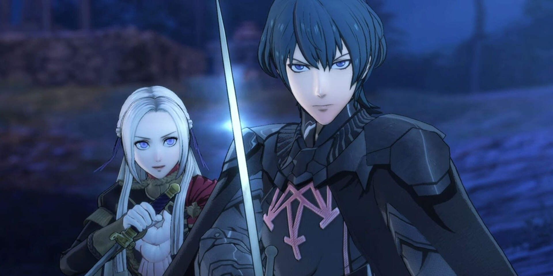 Fire Emblem Three Houses Byleth Protecting Eddlegard