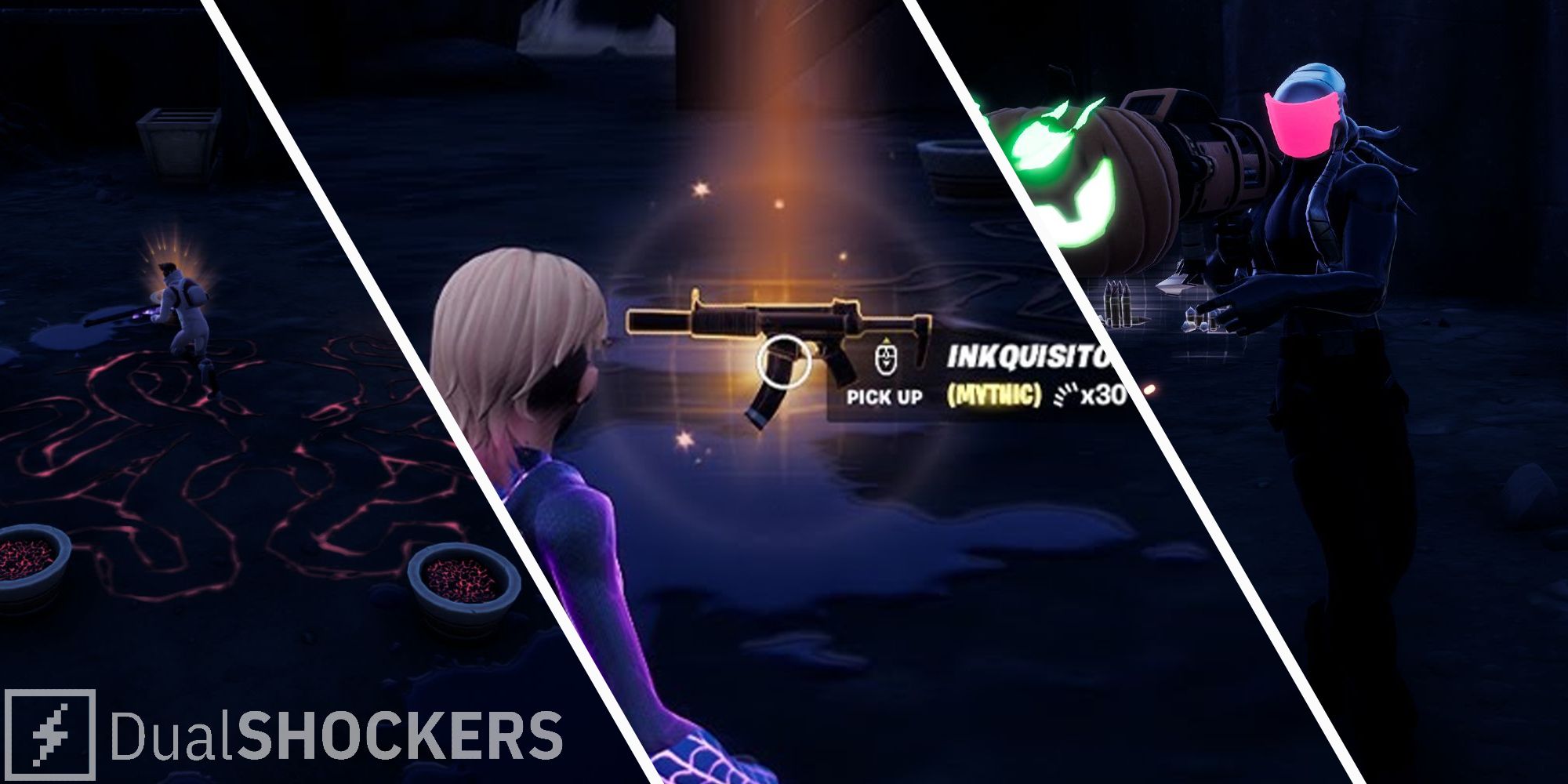 Fortnitemares how to get the inkquisitors Suppressed SMG