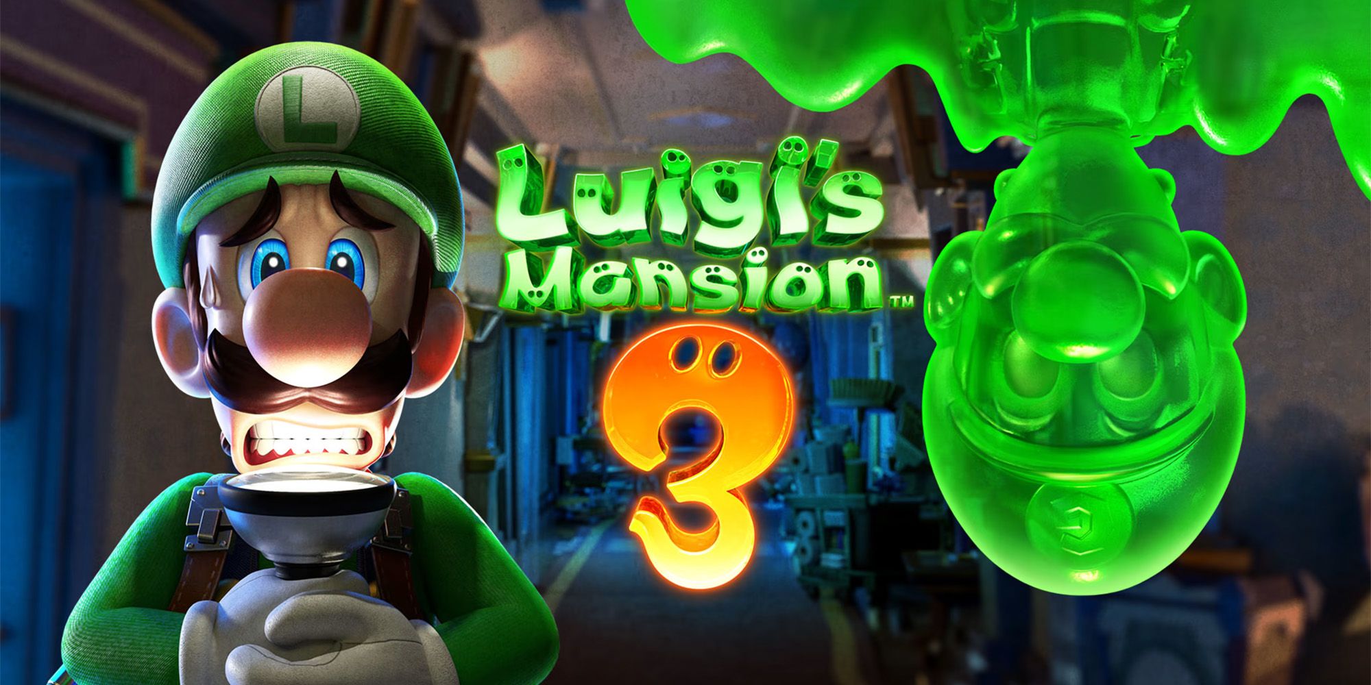 Luigi's Mansion 3 Game Cover