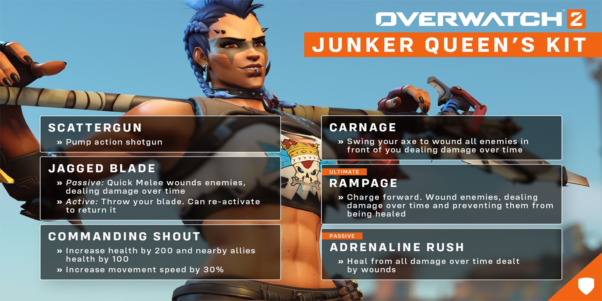 Overwatch 2: 10 Tips & Tricks To Play Junker Queen
