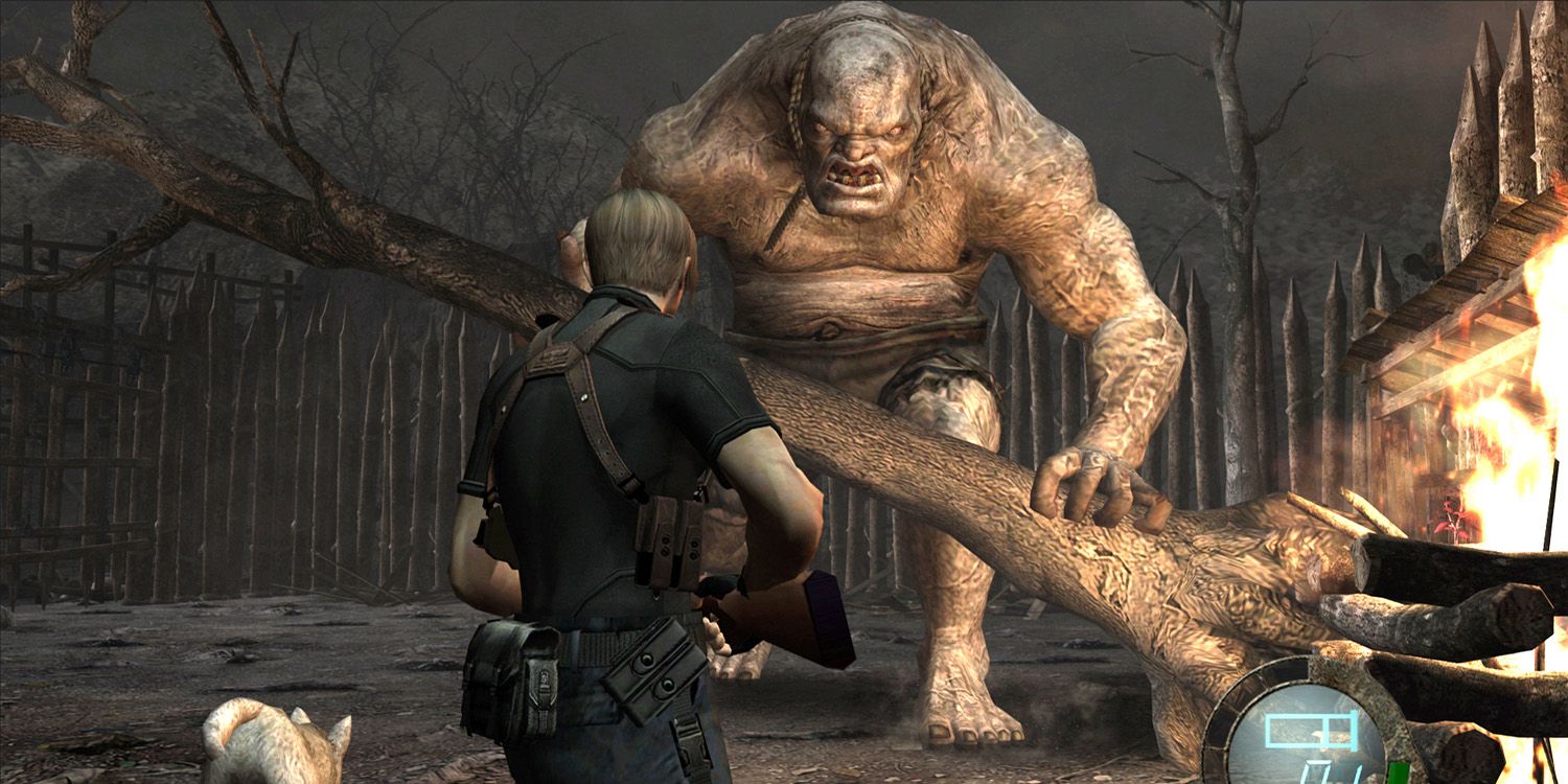 Resident Evil 4 Ogre Boss Fight