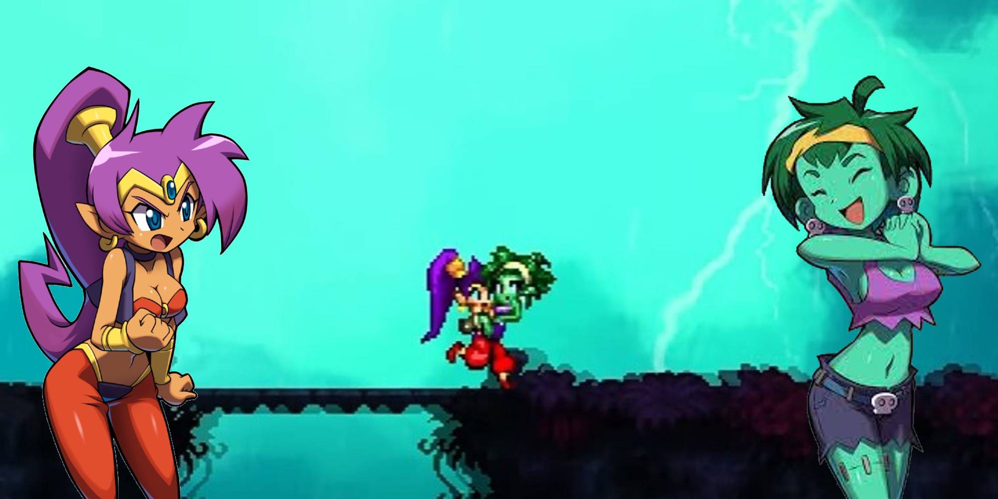 Shantae and rottytops