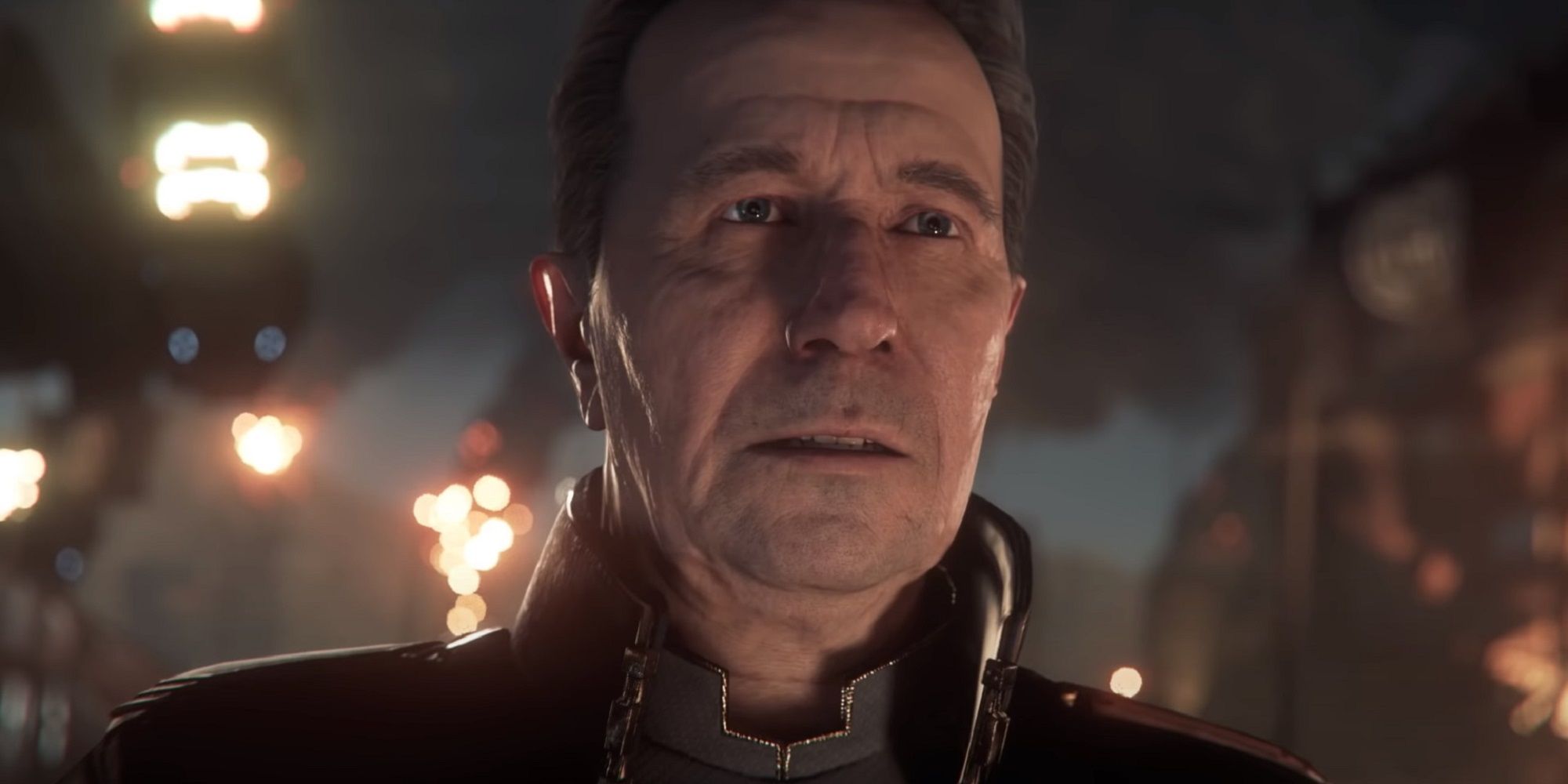 Squadron 42 cinematic showing Gary Oldman's character.