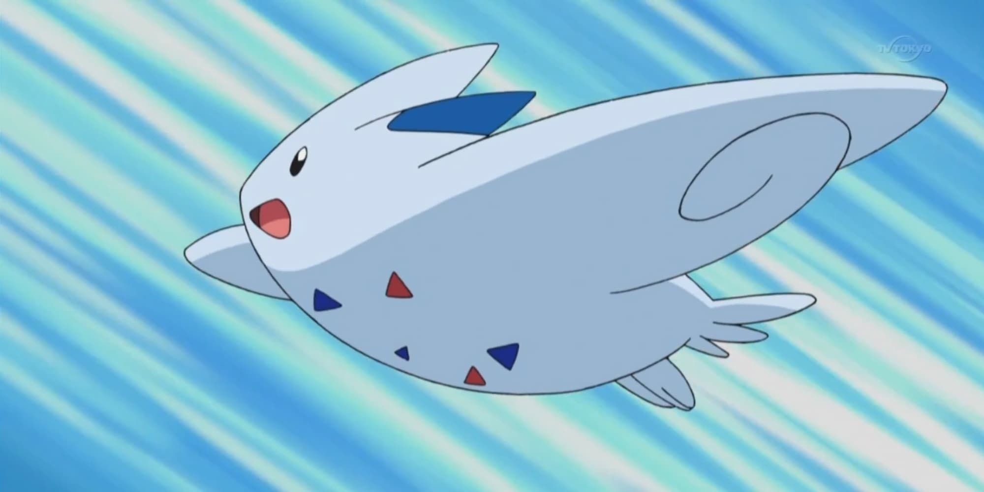 Togekiss flying in the air