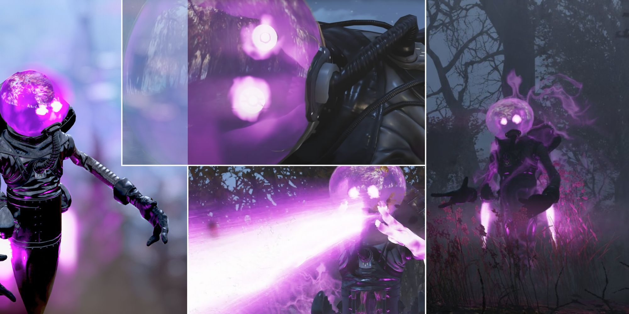 Fallout 76: Flatwoods Monster in multiple panels