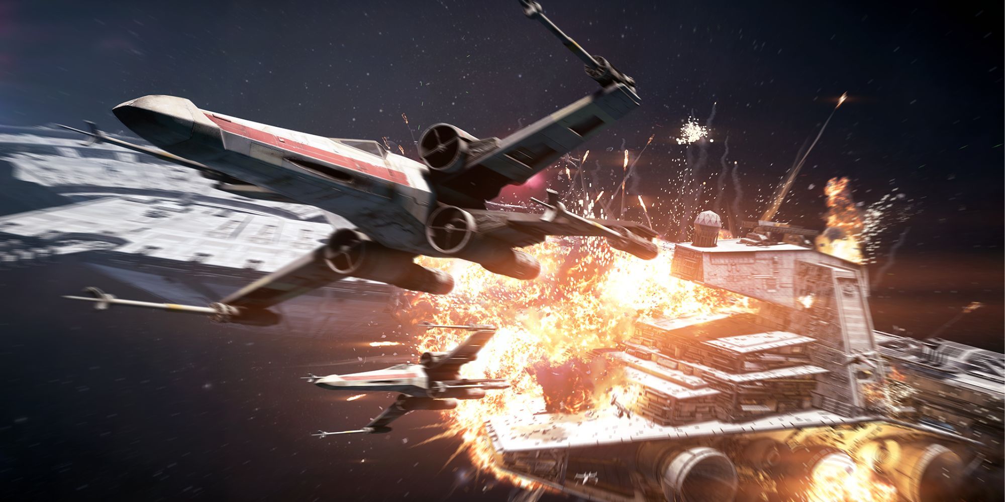 star wars x wing explosion battlefront 2