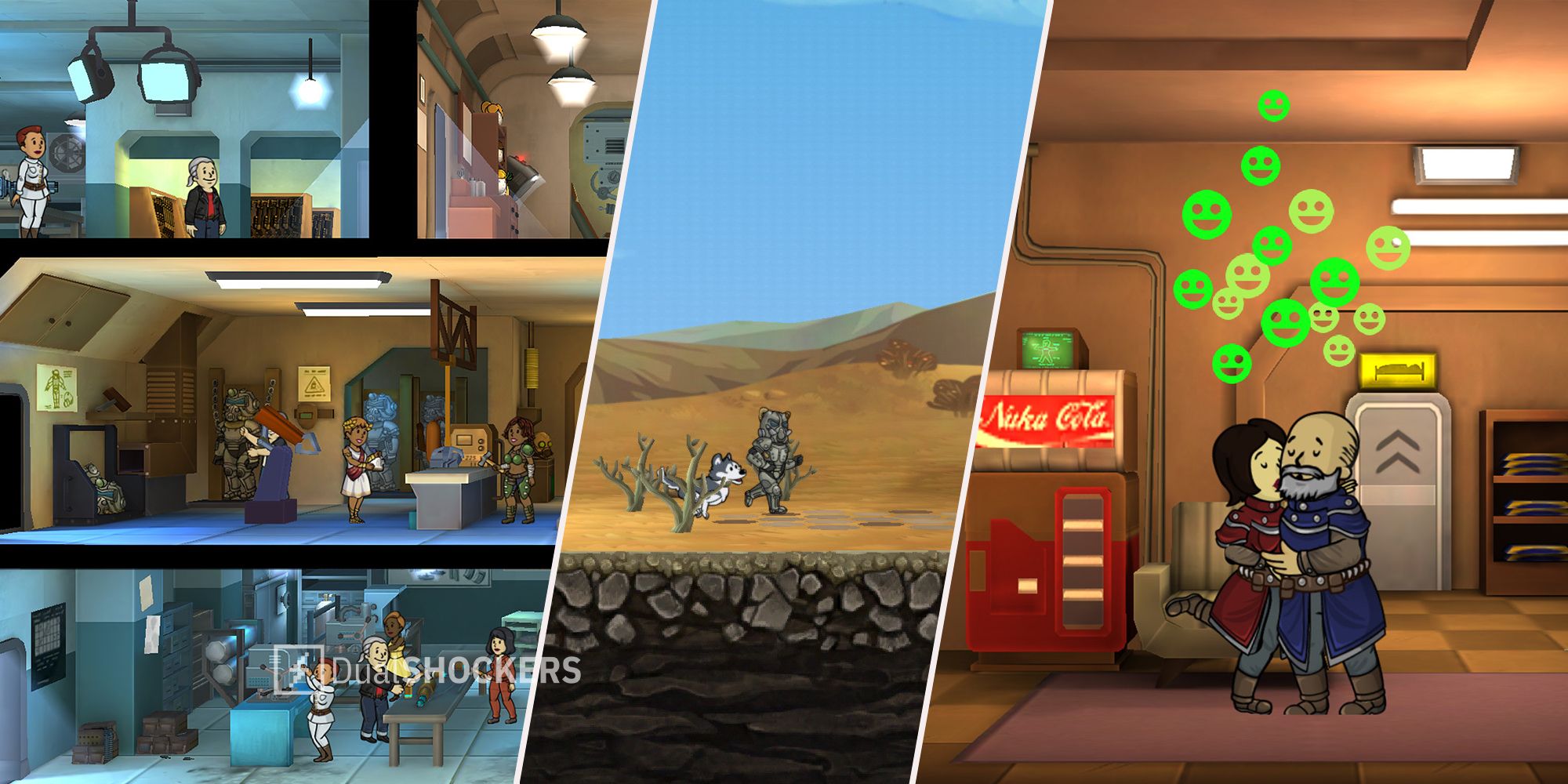 Fallout Shelter gameplay and power armor