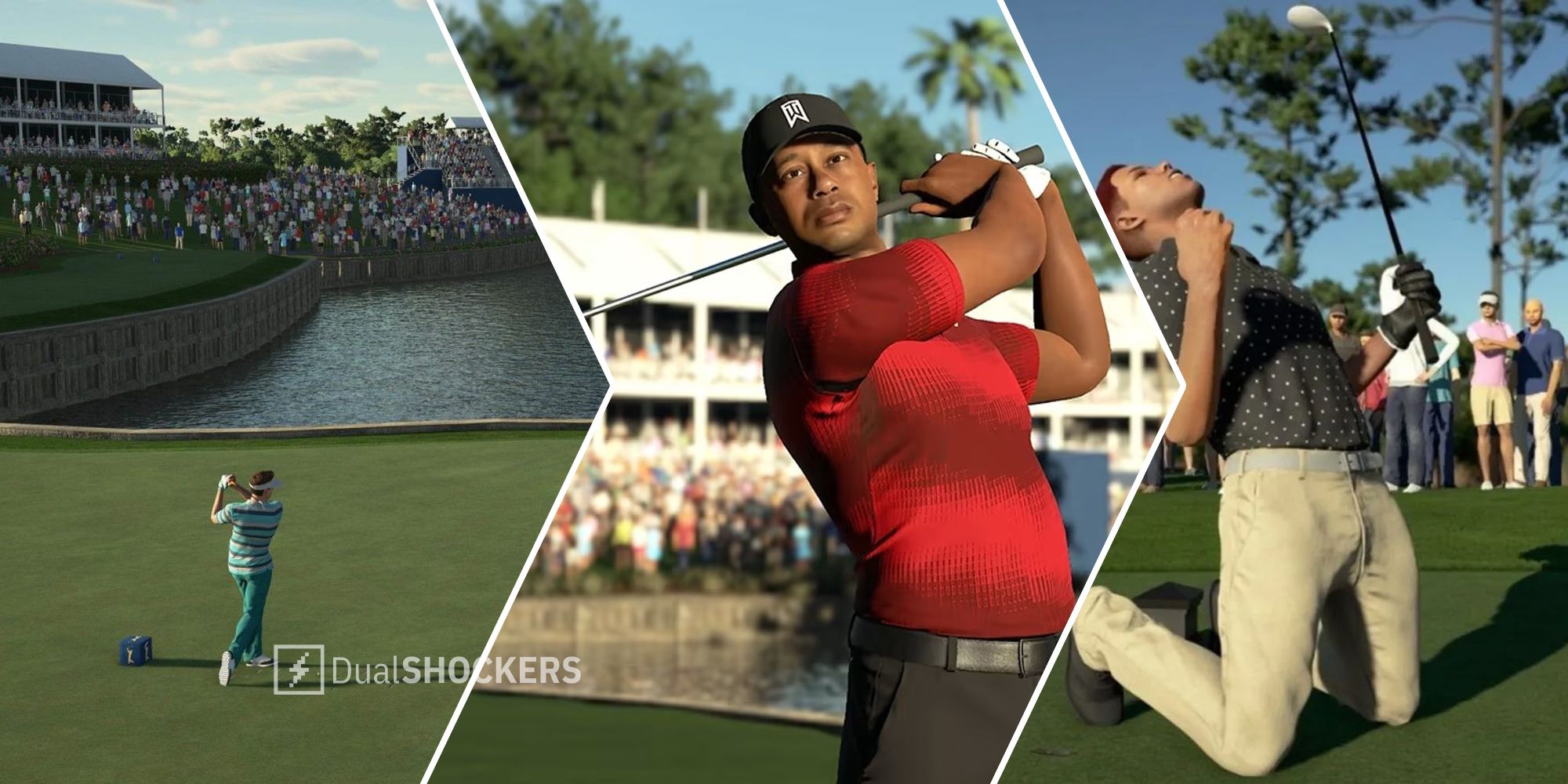 PGA Tour 2K23 gameplay and Tiger Woods