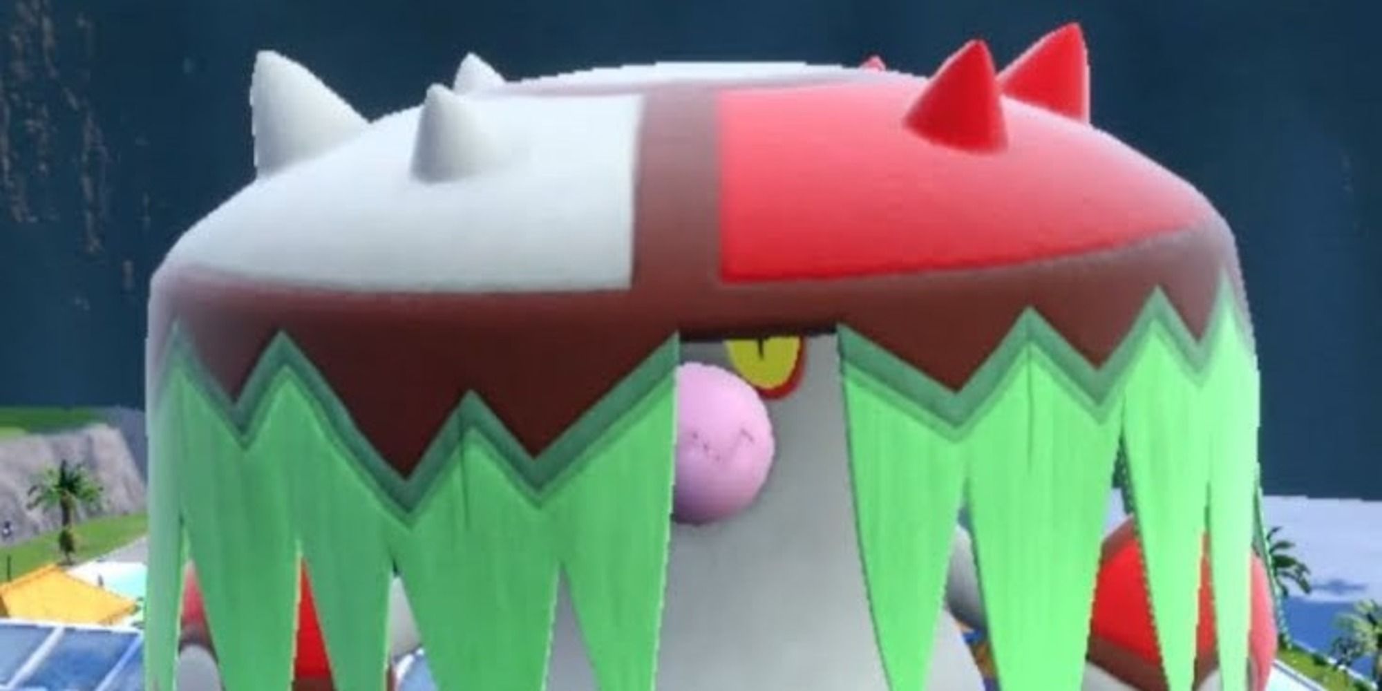 Pokemon Scarlet and Violet screenshot of brute bonnet Amoonguss 