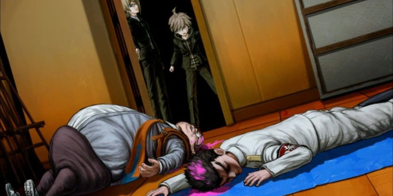 Danganronpa Hifume and Taka Death