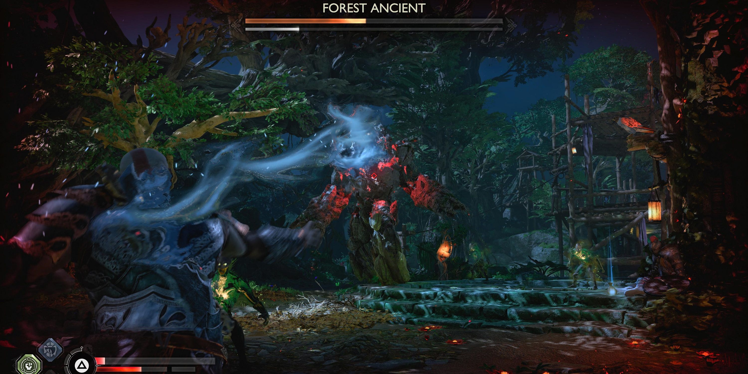 God Of War Ragnarok: How To Beat The Forest Ancient
