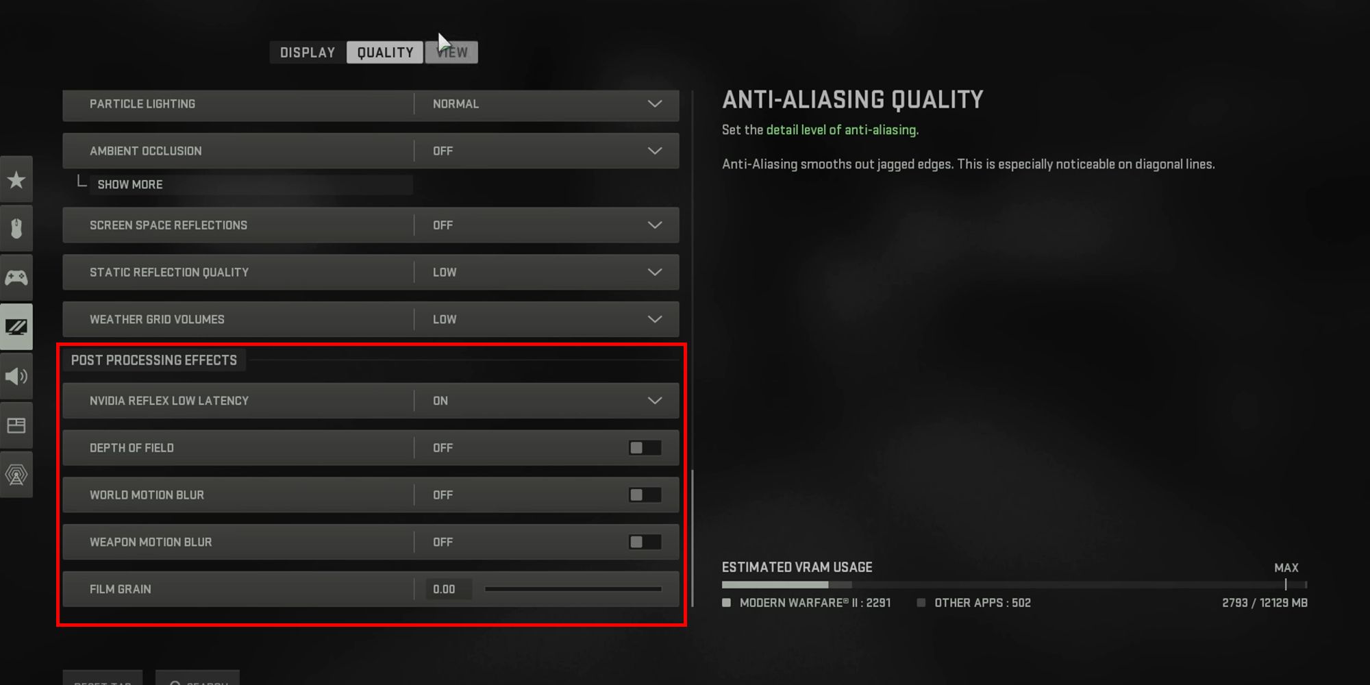Modern Warfare 2 Best PC Settings For Better Performance