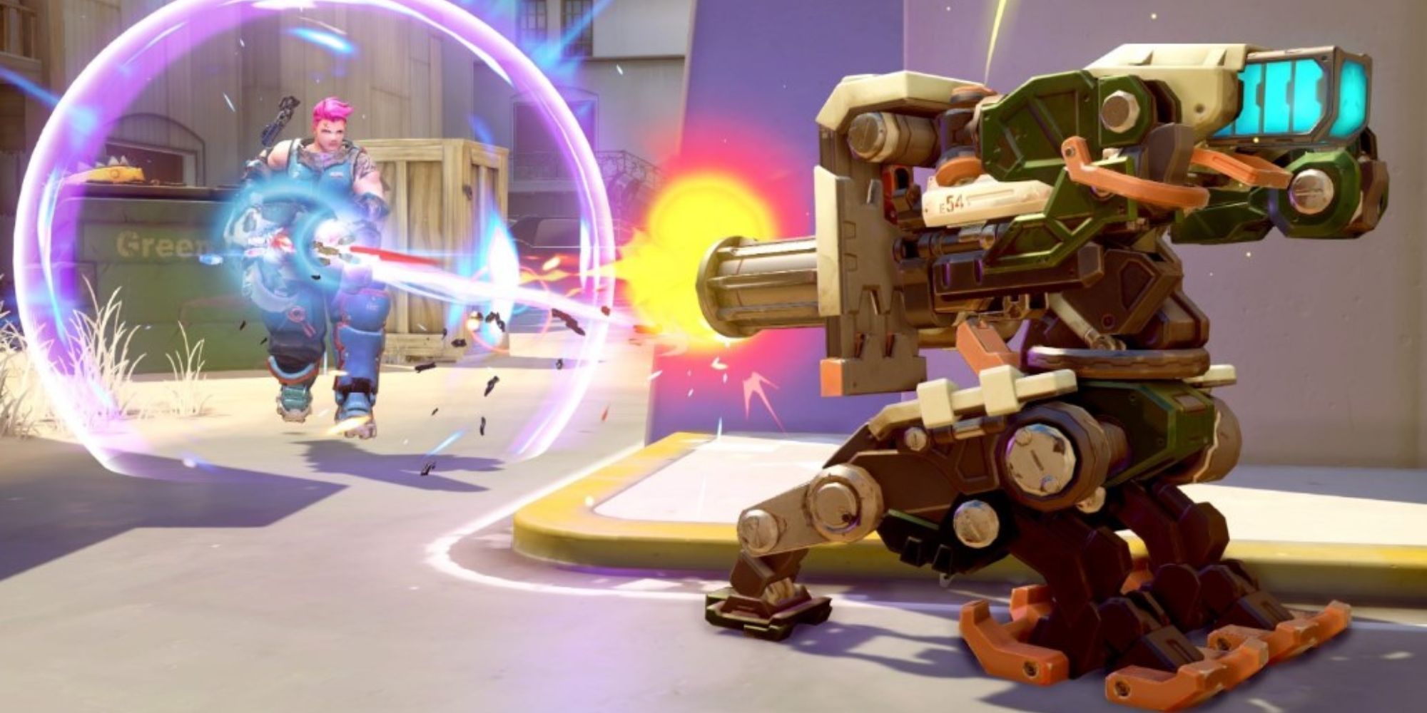 OW2 Bastion - Hammering out assault mode