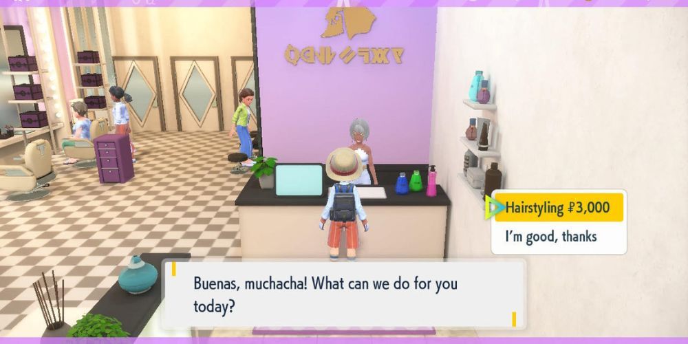 Pokémon Scarlet & Violet How To Change Your Clothes And Hair