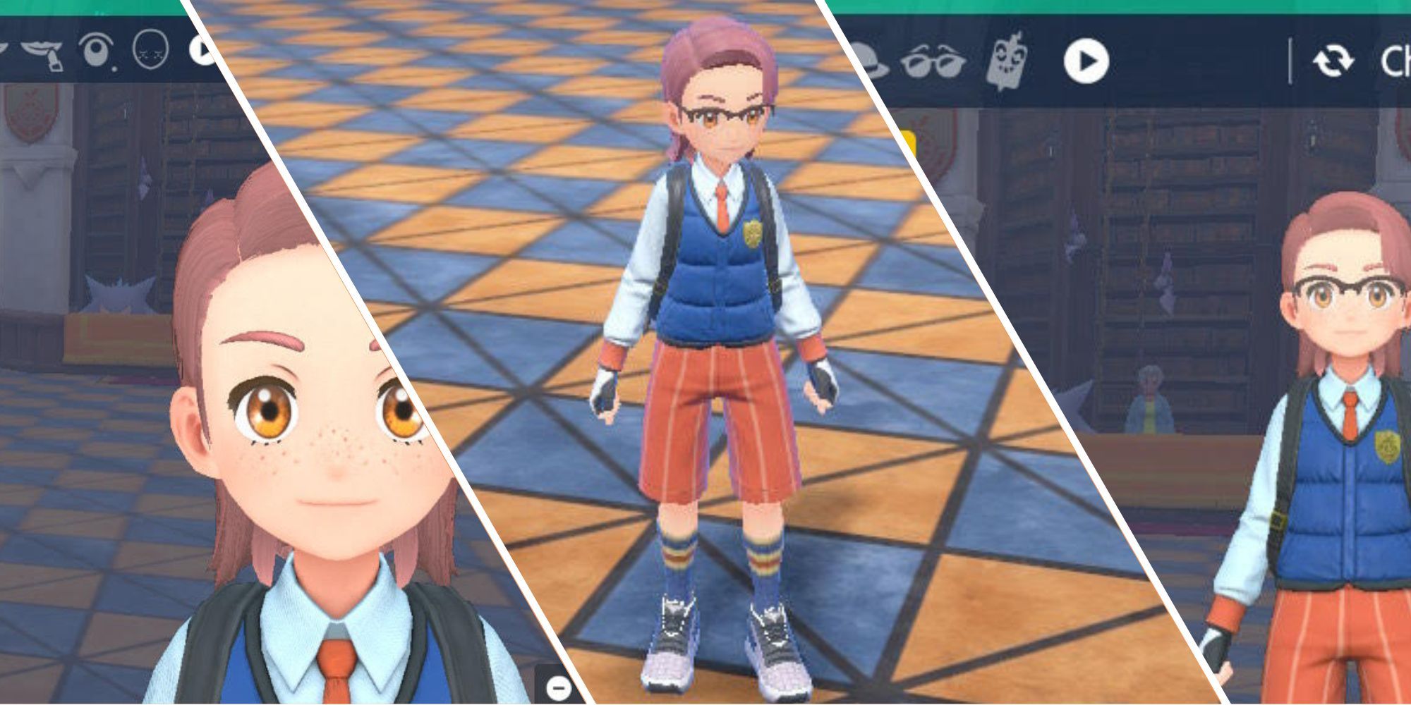 My trainer from Pokémon Sword and Pokémon Violet. Hopefully the DLC will  give us better hairstyles and uniforms. Or more custom clothes options. :  r/PokemonScarletViolet