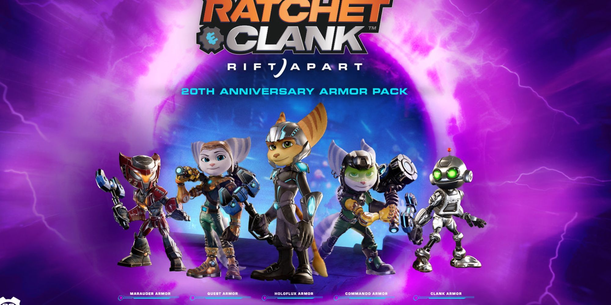 Ratchet and Clank 20th Anniversary Armor Pack