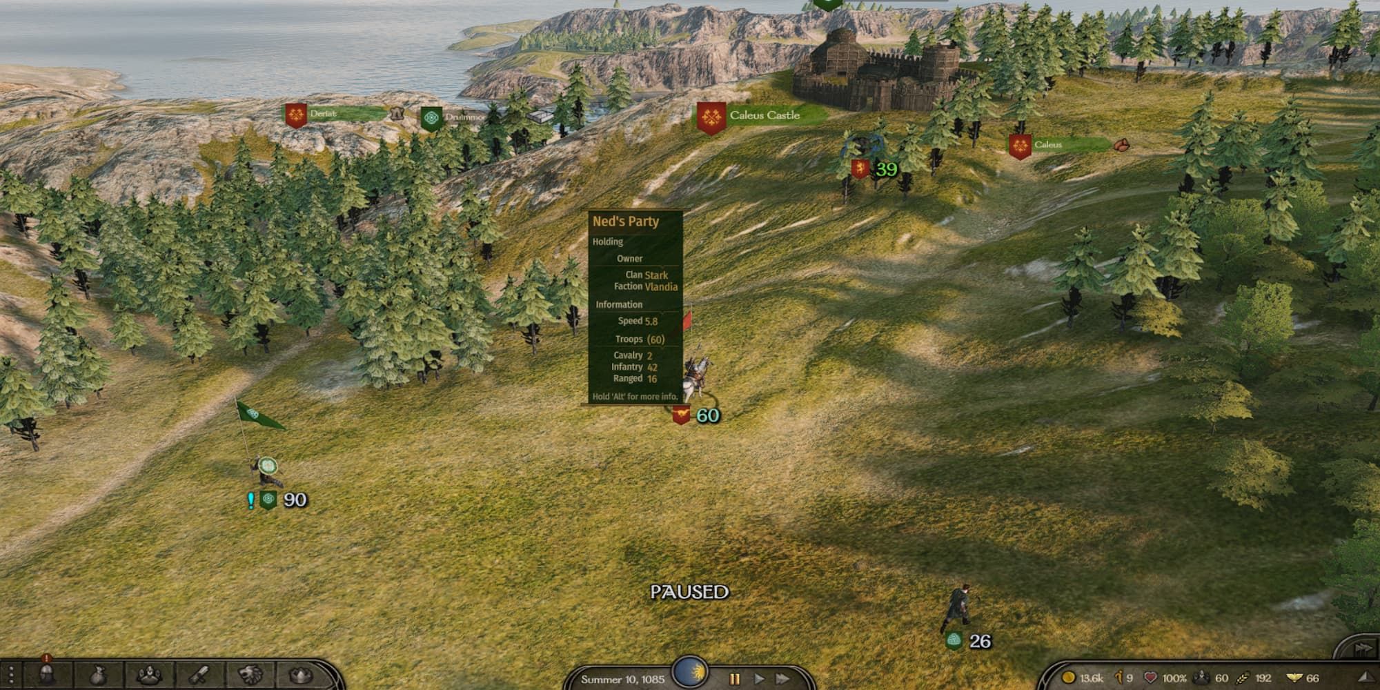 Mount And Blade II: Bannerlord - How To Move Faster In The Overworld