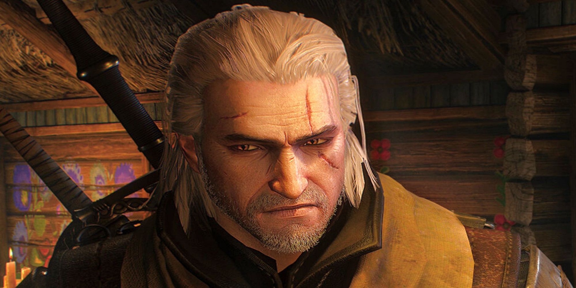 The Witcher 3 Geralt Close Up
