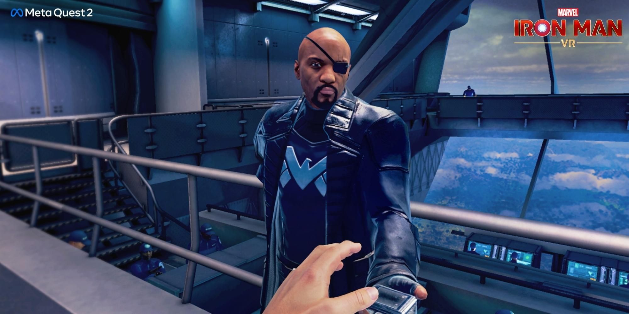 iron man vr cameo from nick fury