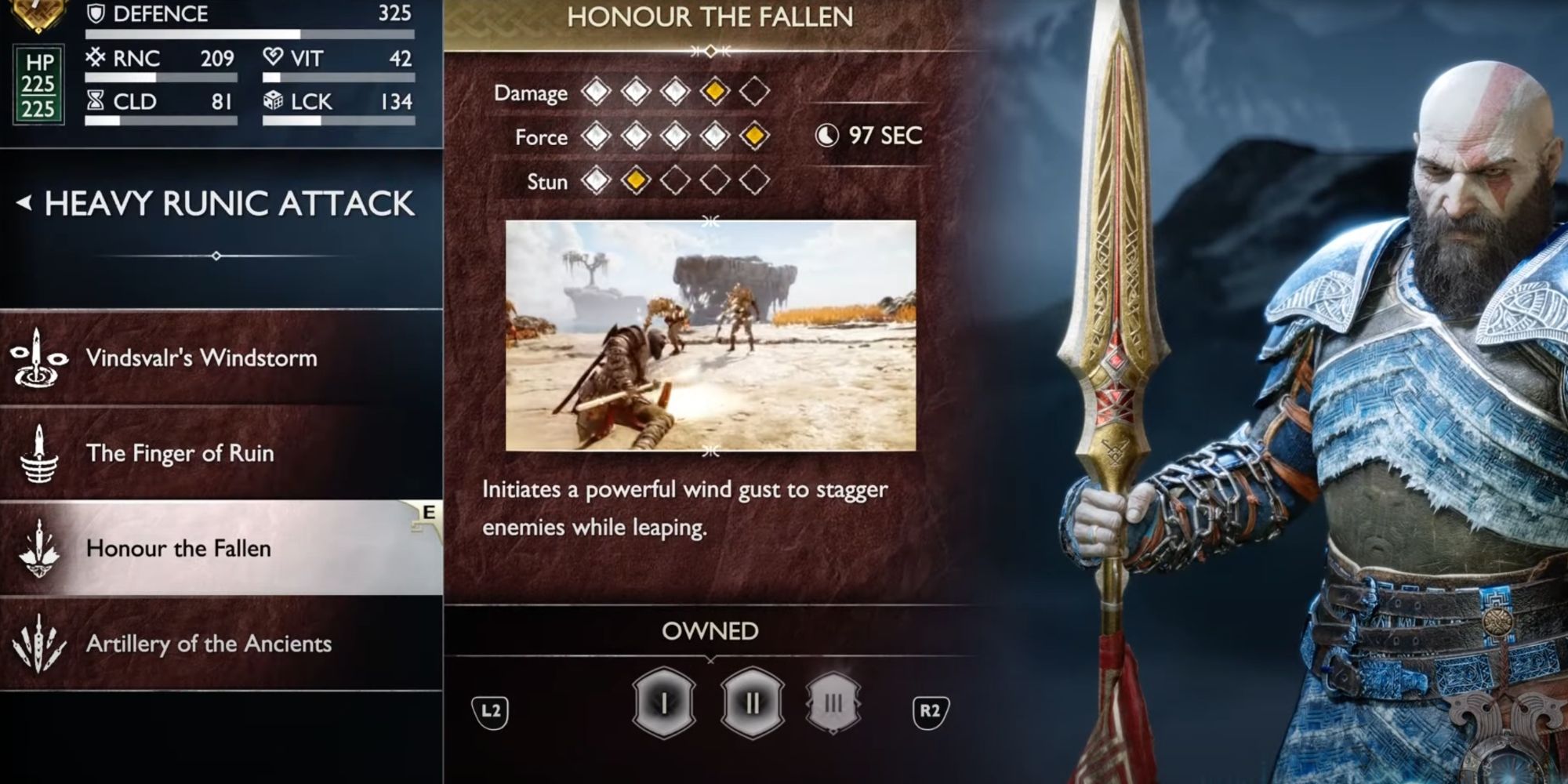 God Of War Ragnarok All Draupnir Spear Runic Attacks, Ranked