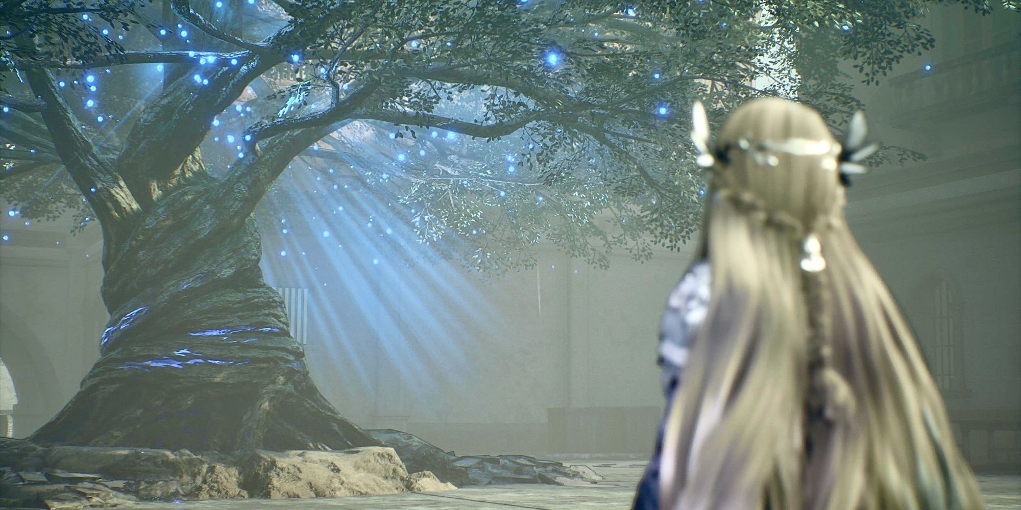 Valkyrie Elysium Maria Stands Before Spirit Tree To Cleanse Spirits