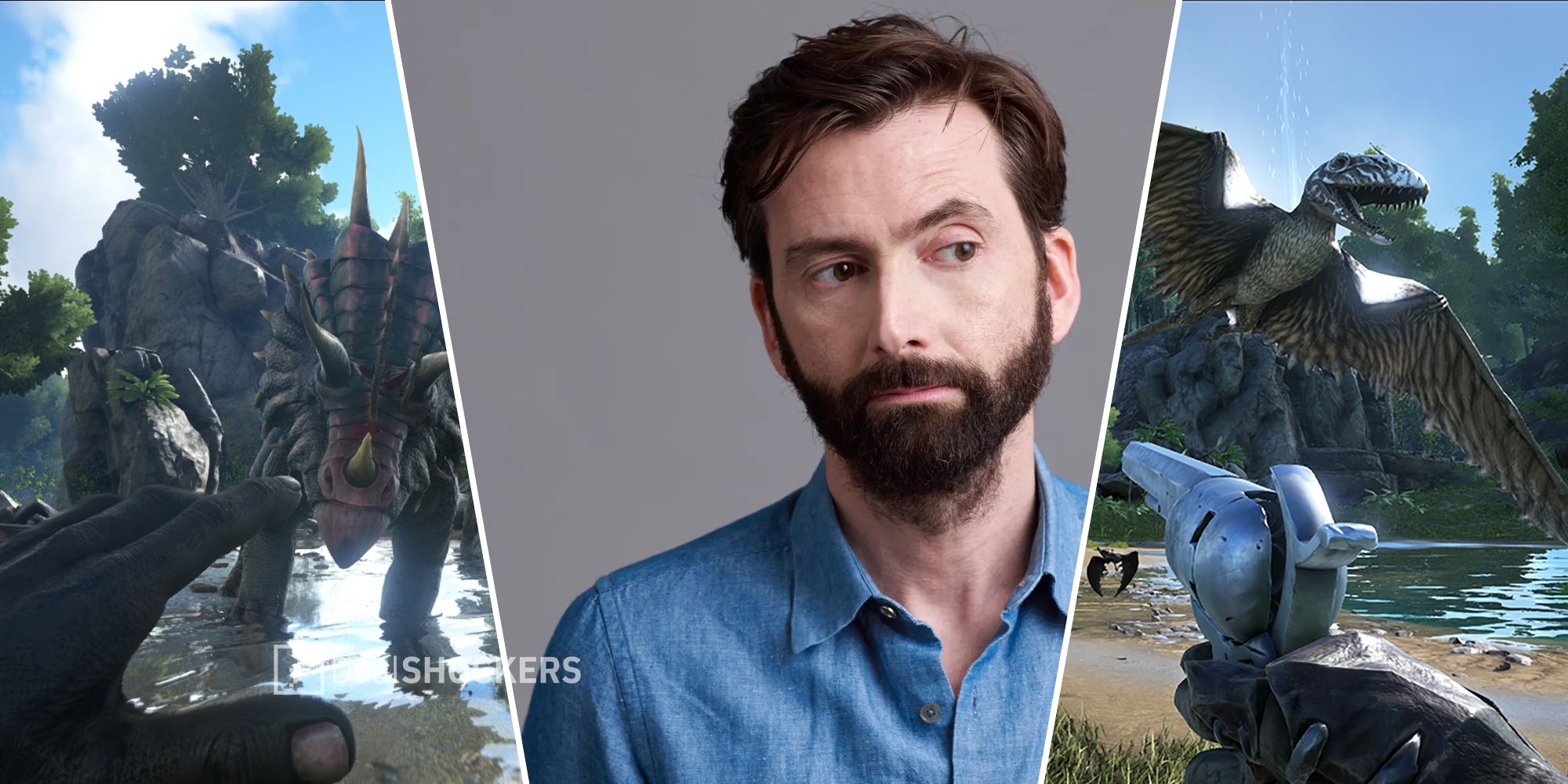 Ark: Survival Evolved gameplay and David Tennant