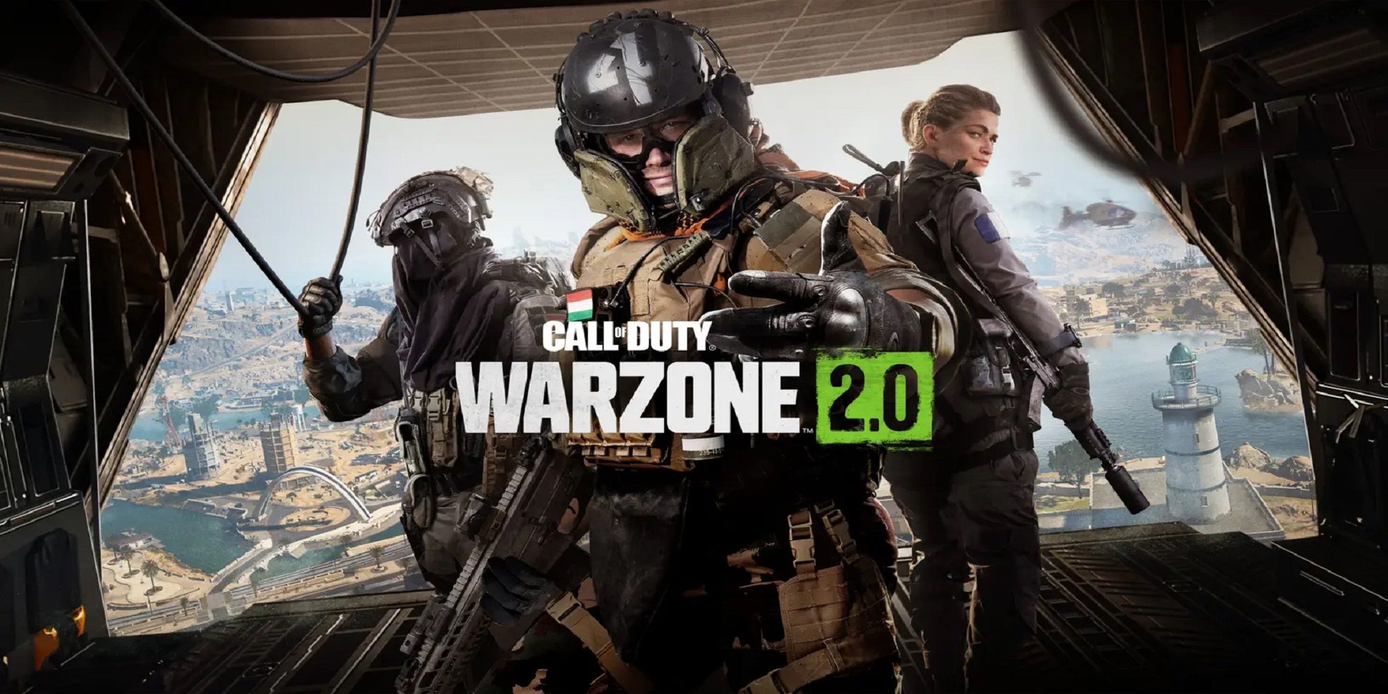 Call of Duty Warzone 2.0 Soldiers About To Jump 