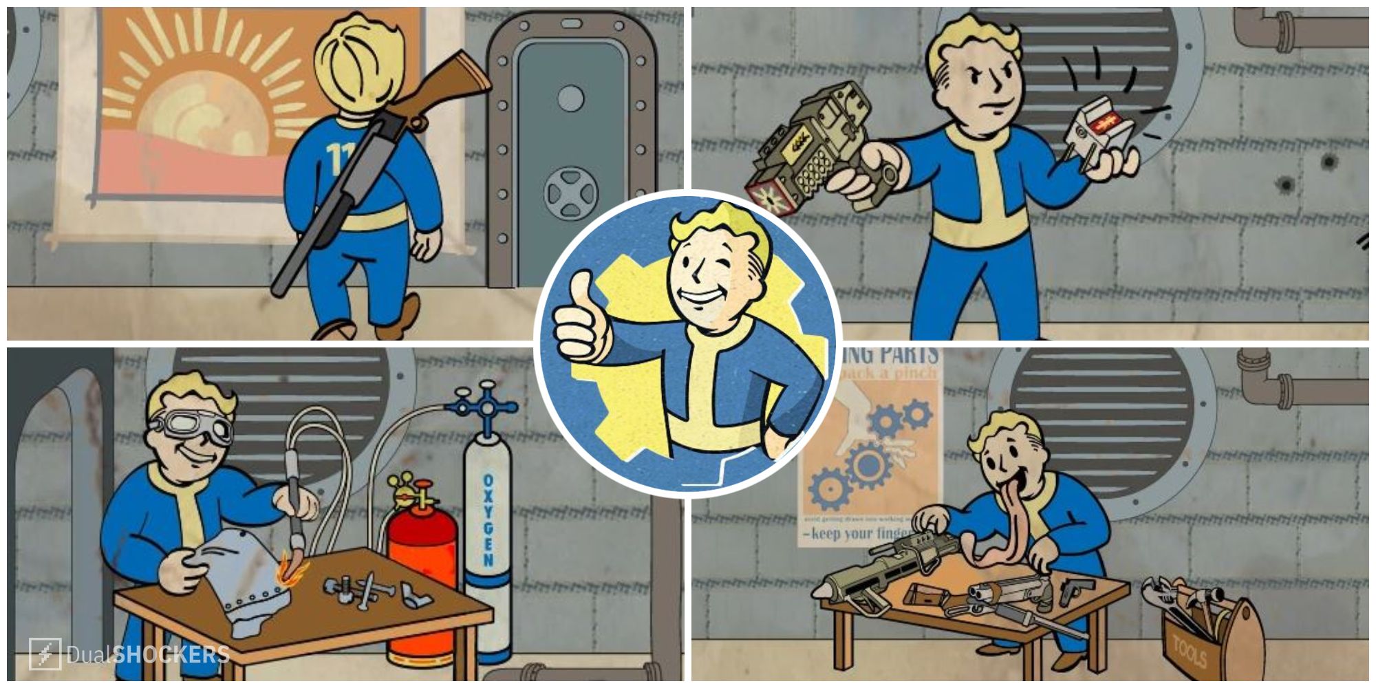 Fallout 4 Perk Chart Poster