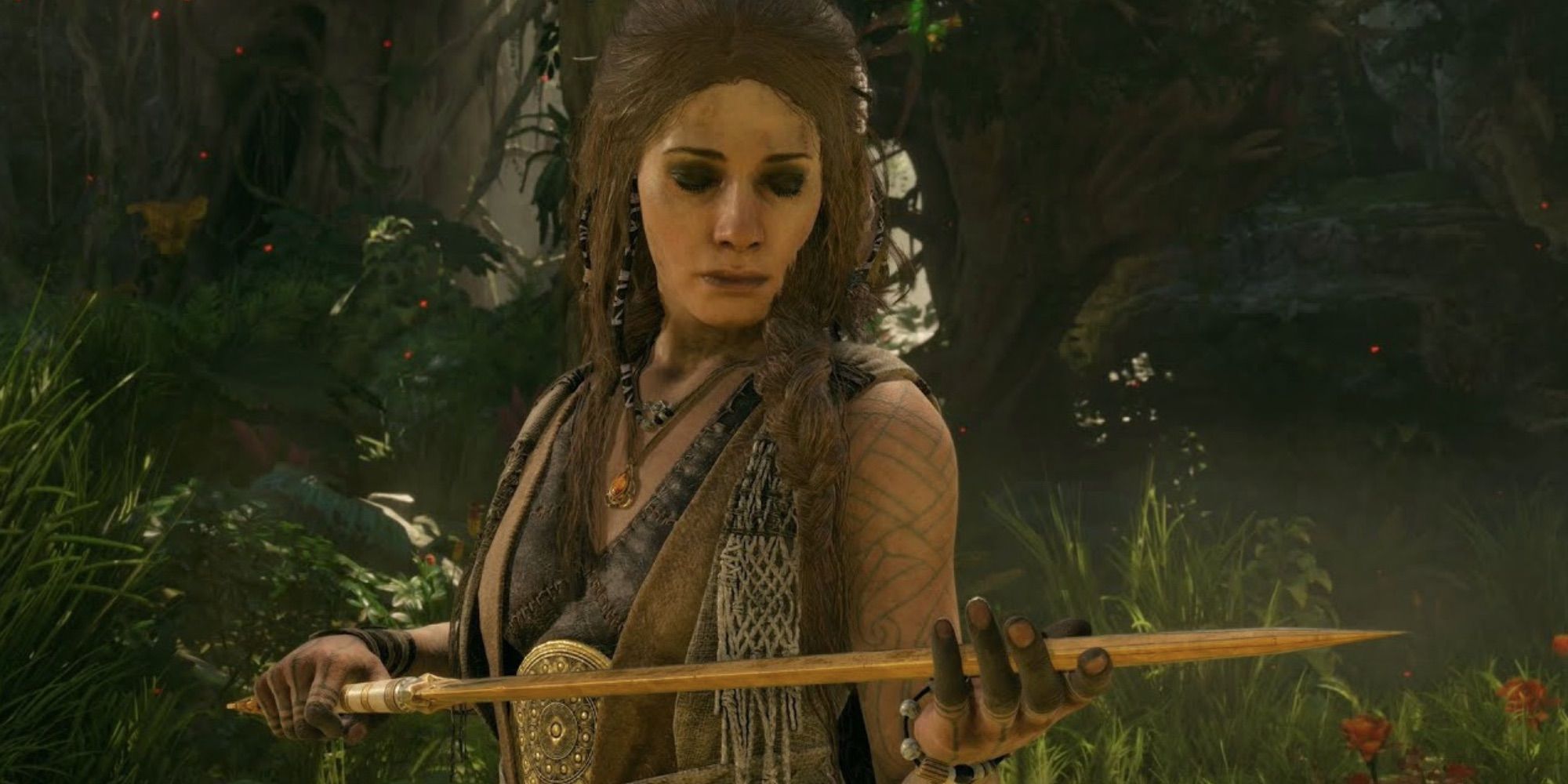 Freya keeps saying “Look over there!” Near the jungle entrance gate. Does  anyone know what she's talking about? : r/GodofWar