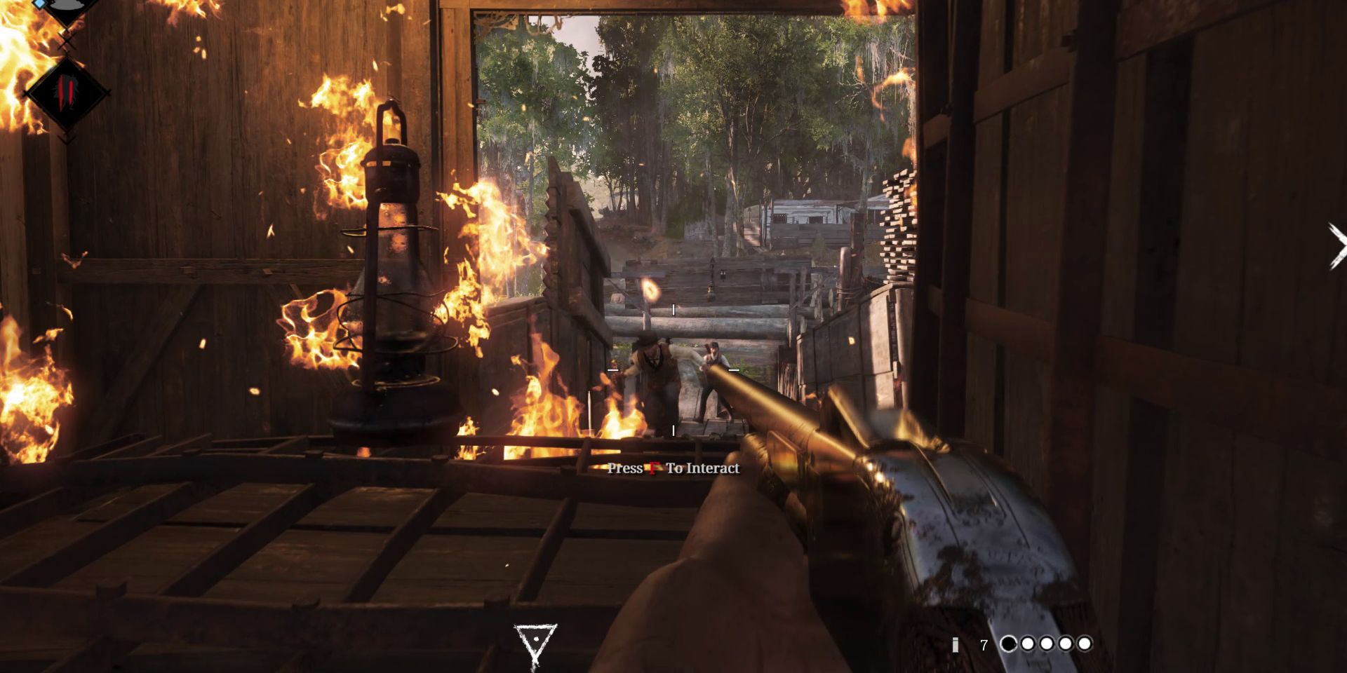 everything on fire in hunt showdown