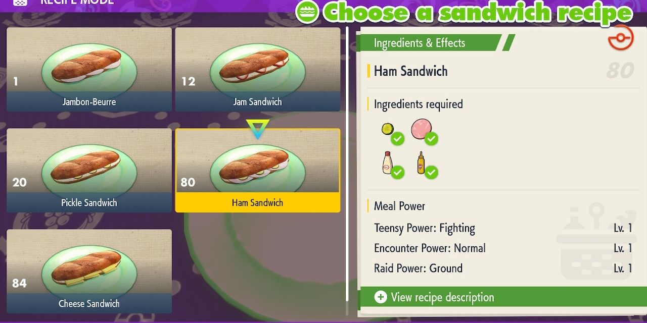 Pokemon Scarlet & Violet: How Meal Powers Work