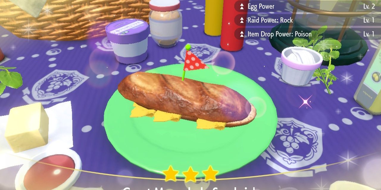 Pokemon Scarlet & Violet How Meal Powers Work