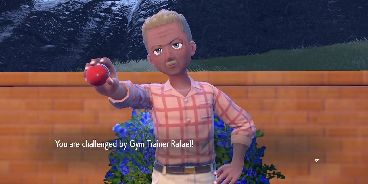 Image of the Gym Trainer Rafael for Alfornada Gym in Pokemon Scarlet & Violet.