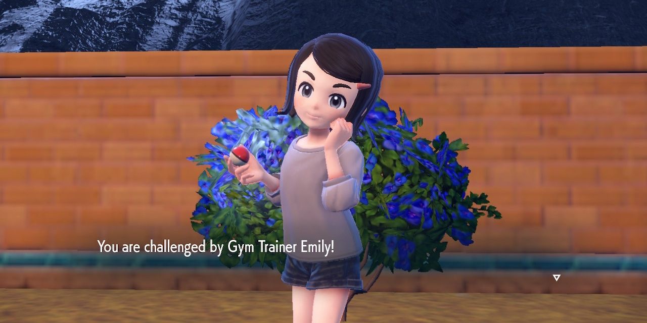 Image of the Gym Trainer Emily for Alfornada Gym in Pokemon Scarlet & Violet.