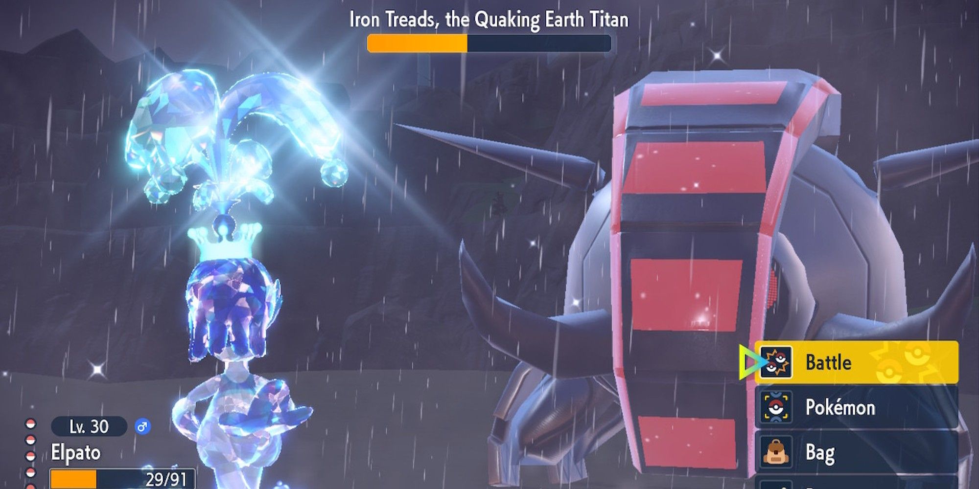 a battle against the quaking earth titan