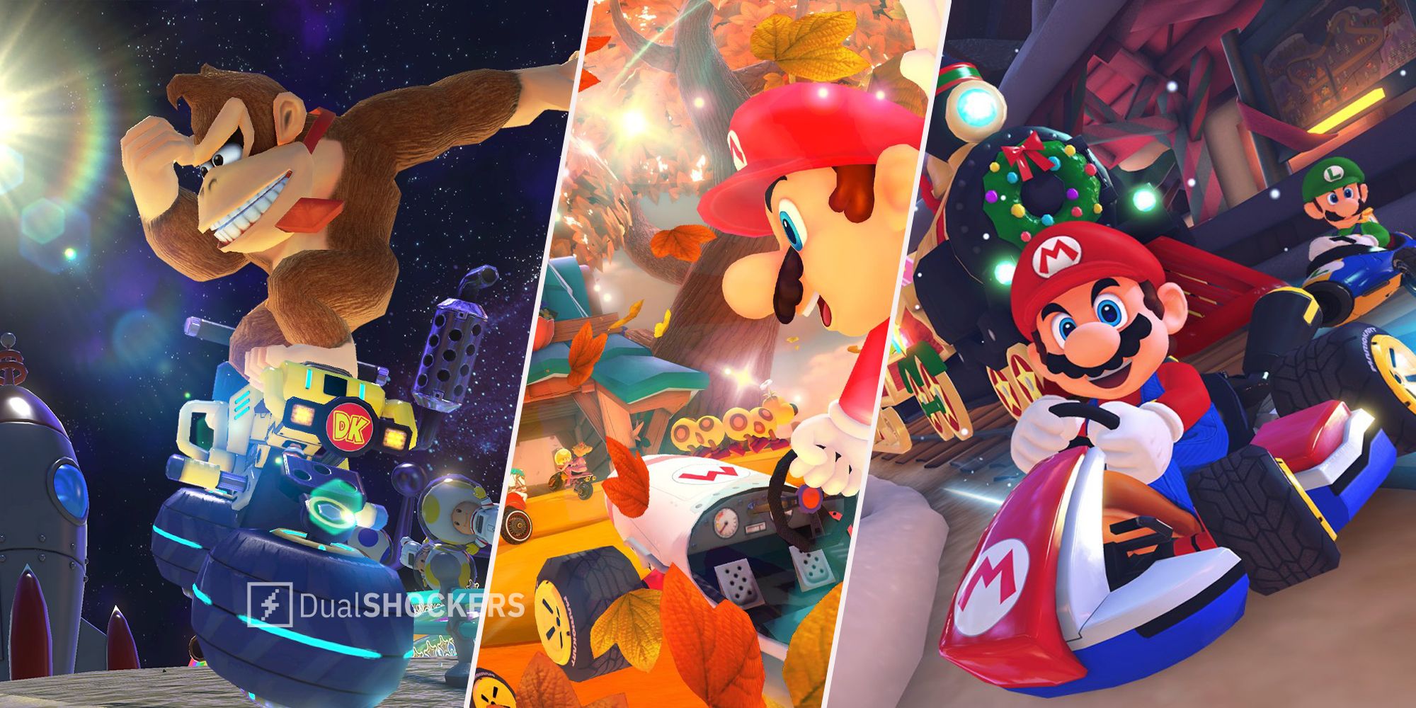 It looks like Mario Kart 8 Deluxe's DLC tracks could be coming