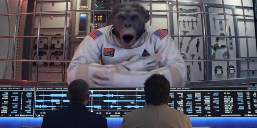 Space Force chimp